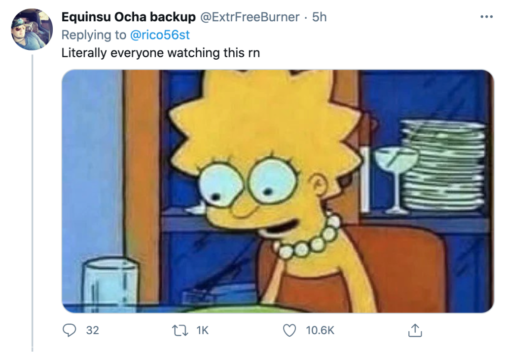 Lisa Simpson shocked meme