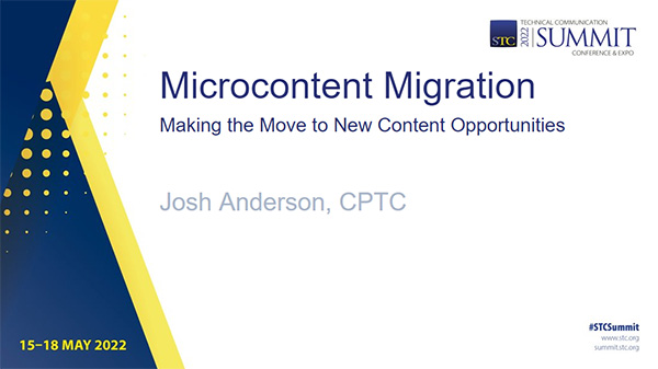 Microcontent Migration: Making the Move to New Content Opportunities